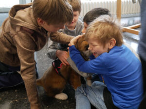 Hundebesuch an der FRS