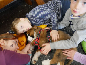 Hundebesuch an der FRS